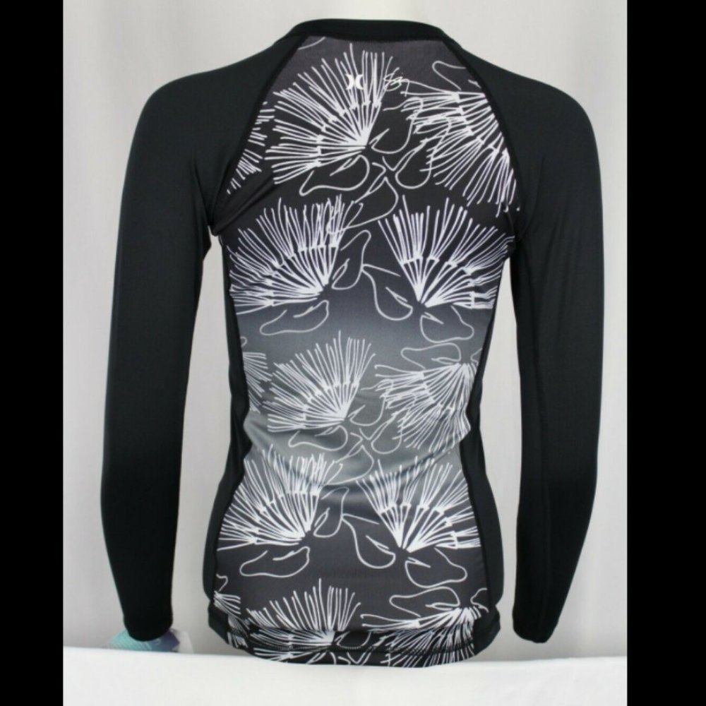 NWT! Hurley One & Only Sig Zane Waialua Rashguard X-SMALL - Picture 2 of 3